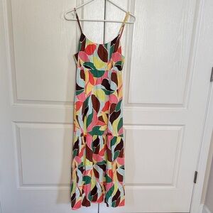 Sanctuary Tropical Leaf-Print Midi Dress in Multicolor